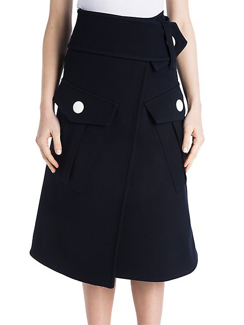 Marni - Cargo Pocket Wrap Skirt