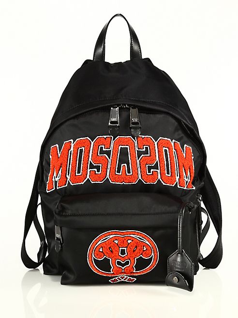 Moschino - Embroidered Backpack