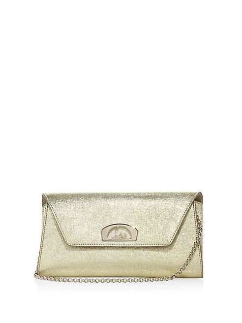 Christian Louboutin - Vero Dodat Metallic Leather Clutch