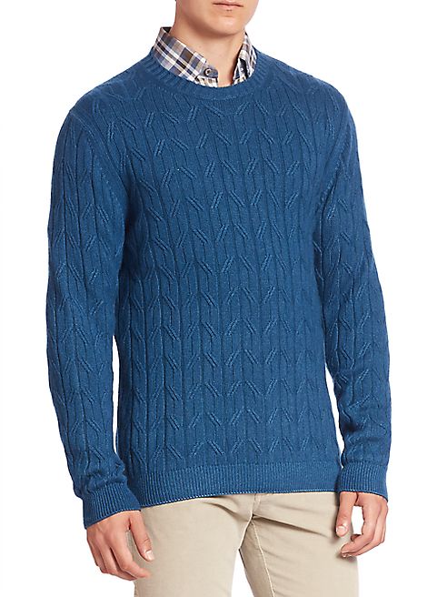 Ermenegildo Zegna - Cable-Knit Cashmere Sweater