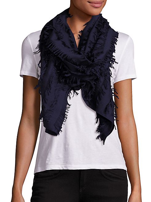 Chloé - Wool & Silk Fil Coupe Scarf