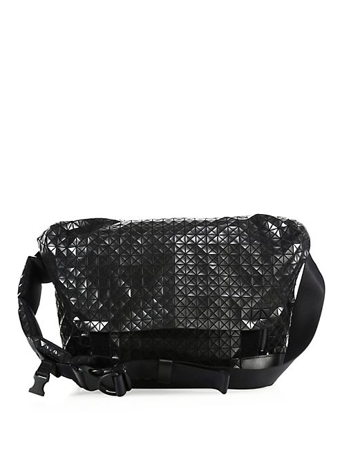 Bao Bao Issey Miyake - Geometric Paneled Rider Messenger Bag