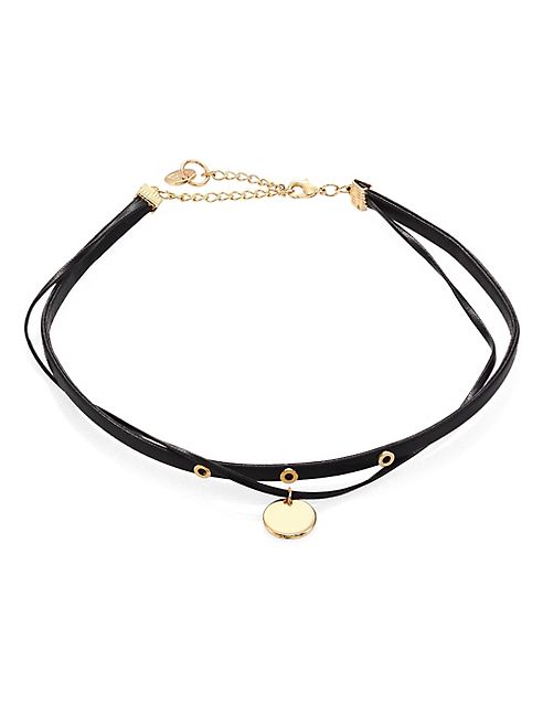 Jules Smith - Brea Double Faux-Leather Choker