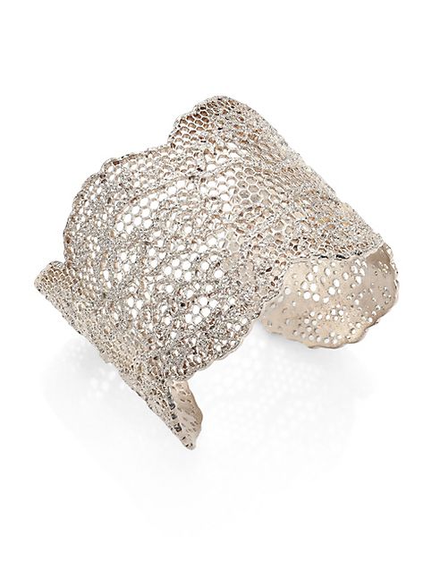 Aurélie Bidermann - Vintage Lace Cuff Bracelet