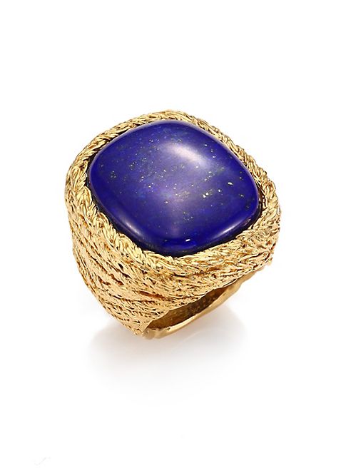 Aurélie Bidermann - Miki Lapis Lazuli Ring