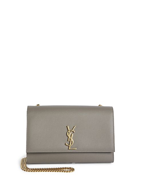 Saint Laurent - Large Kate Monogram Leather Chain Shoulder Bag