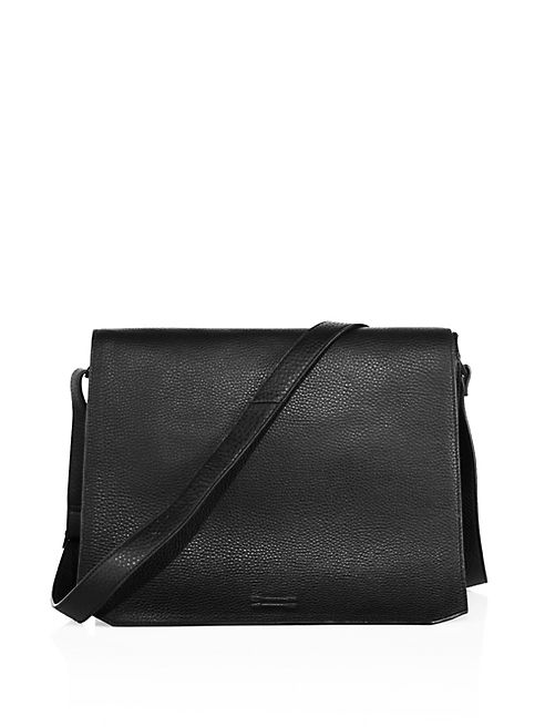 Uri Minkoff - Pebbled Leather Messenger Bag