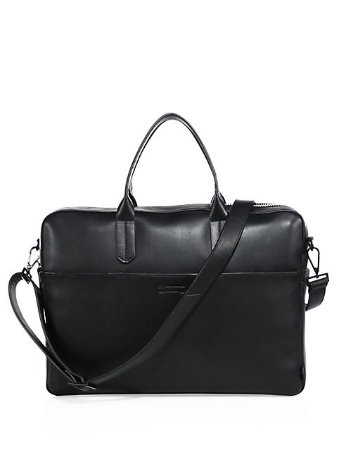 Uri Minkoff - Pebbled Leather Briefcase