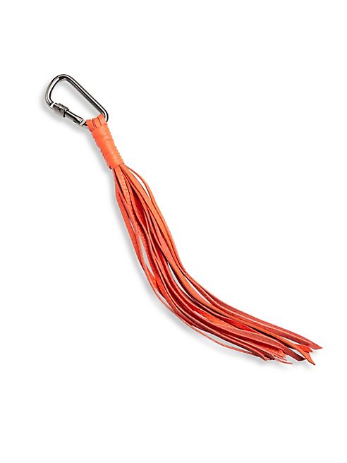 Uri Minkoff - Cowhide Leather Tassel Keychain