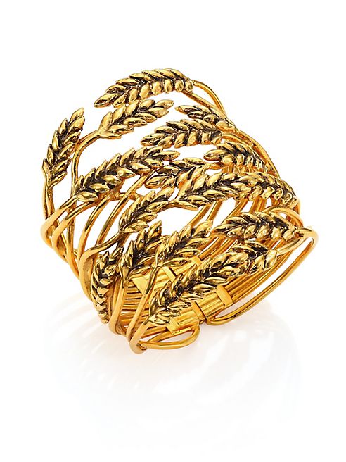 Aurélie Bidermann - Wheat Cuff Bracelet