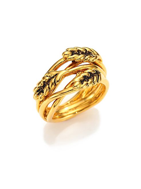 Aurélie Bidermann - Wheat Ring/Goldtone