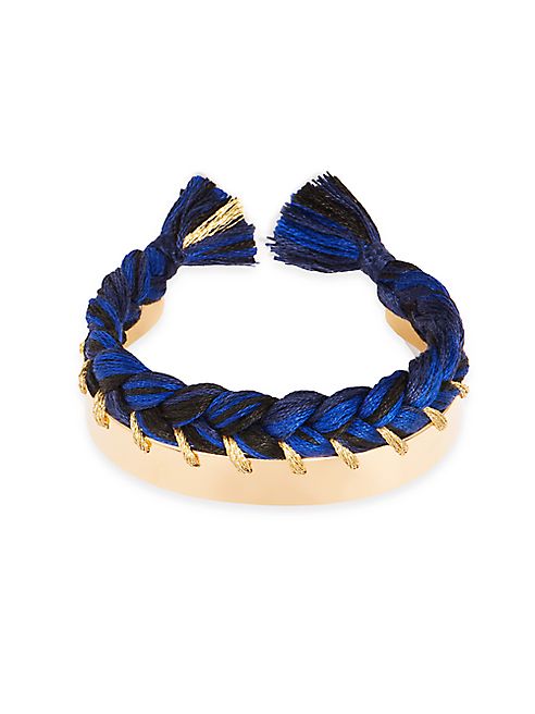 Aurélie Bidermann - Copacabana Braided Cuff Bracelet