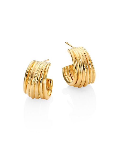 Aurélie Bidermann - Ariane Mini Hoop Earrings