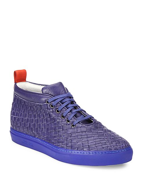 Del Toro - Lace-Up Leather Sneakers