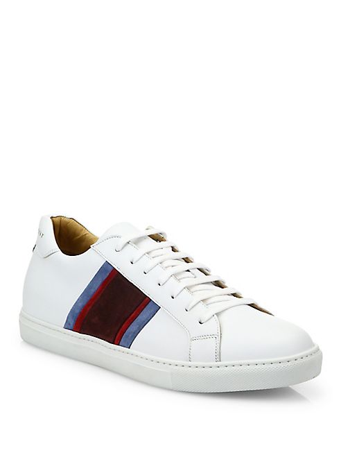 Sutor Mantellassi - Leather Lace-Up Sneakers