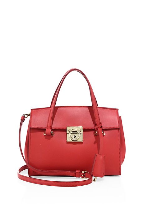 Salvatore Ferragamo - Mara Leather Satchel