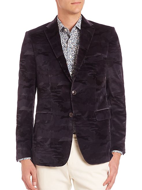 Etro - Camo Printed Jacket