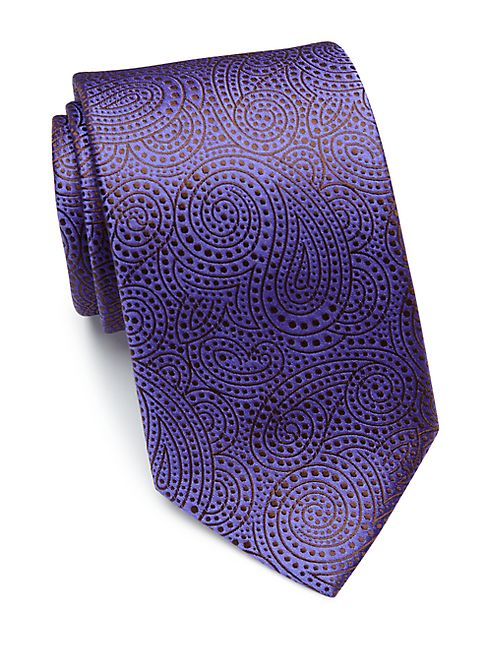 Eton - Paisley Silk Tie