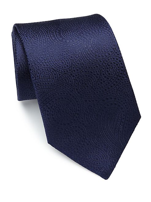 Eton - Paisley Patterned Silk Tie