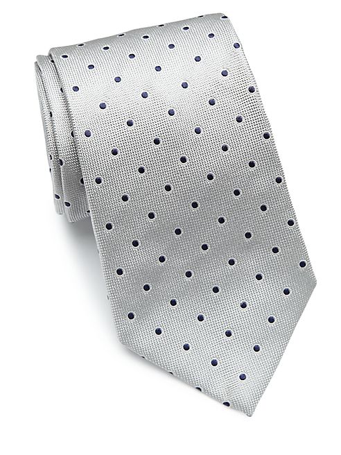 Eton - Dotted Silk Tie