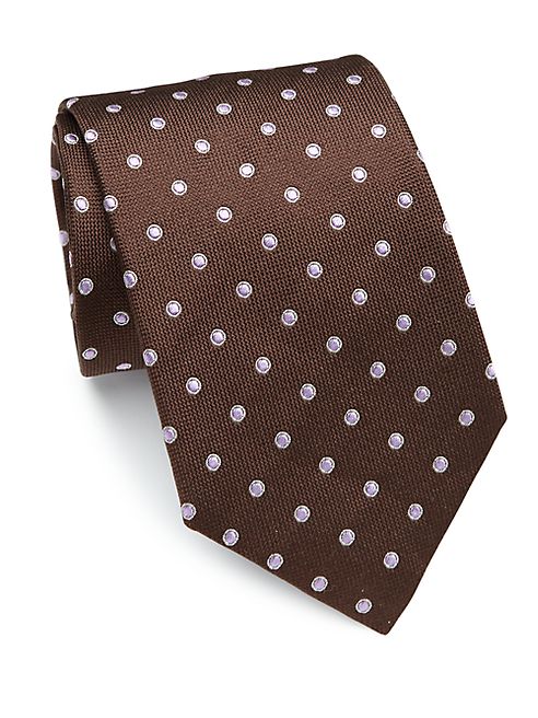 Eton - Dotted Silk Tie