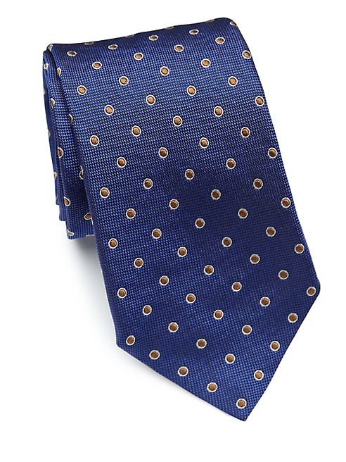 Eton - Dotted Silk Tie