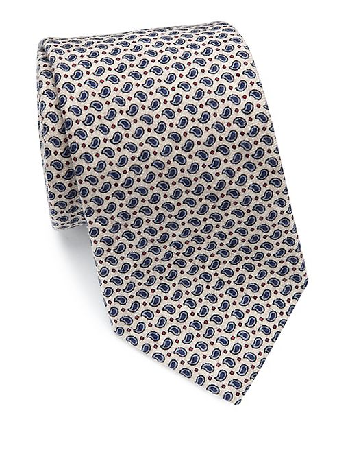 Eton - Paisley Wool Tie