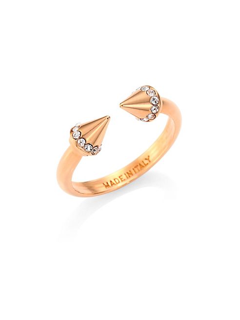 Vita Fede - Ultra Mini Titan Crystal Ring/Rose Goldtone