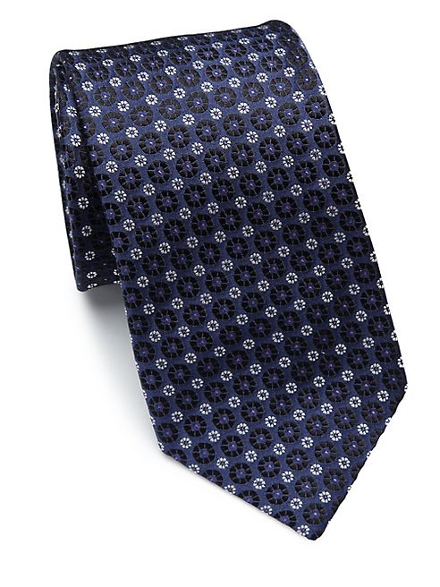 Eton - Embroidered Silk Tie