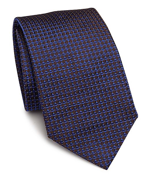 Eton - Diamond Textured Silk Tie