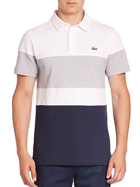 Lacoste - Ultra-Dry Colorblock Polo Shirt