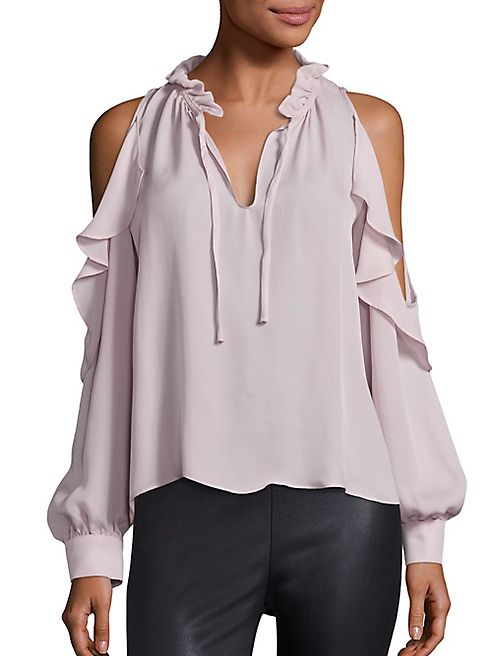 Parker - Marjorie Cold Shoulder Blouse