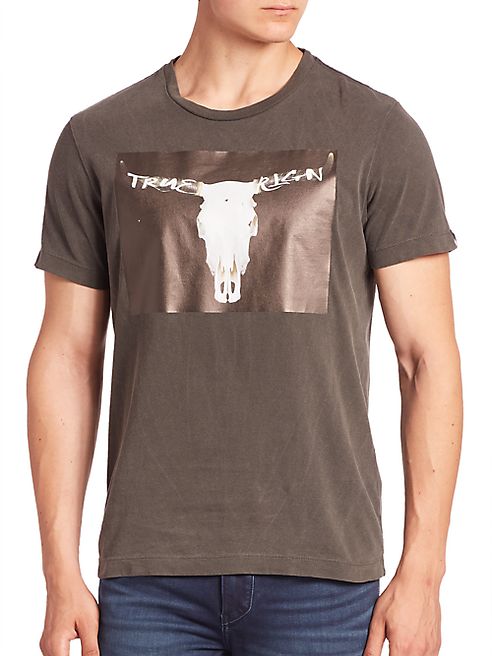 True Religion - Cotton Short Sleeve Tee