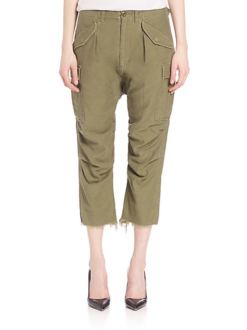 R13 - Cropped Cargo Pants