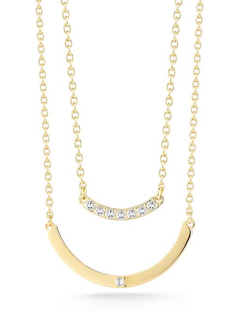 Elizabeth and James - Ando Klint White Topaz Necklace