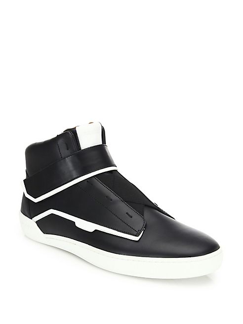 Bally - Colorblock Leather Sneakers