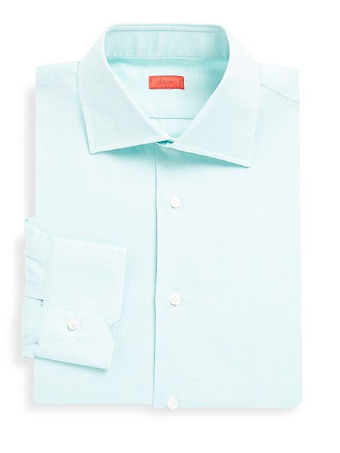 ISAIA - Cotton Dress Regular-Fit Dress Shirt