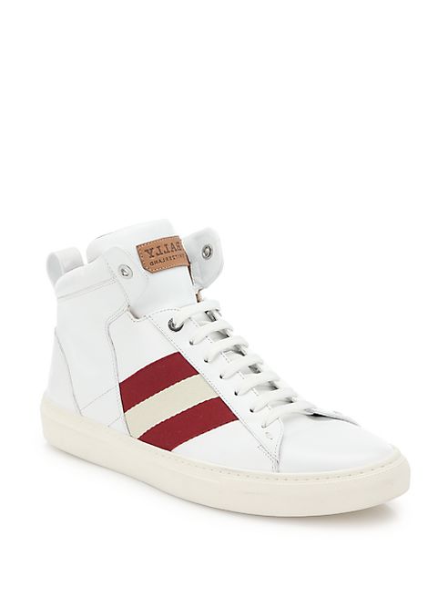 Bally - Hedern Leather Mid-Top Sneakers