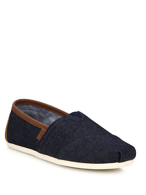 TOMS - Classic Chambray Slip-Ons