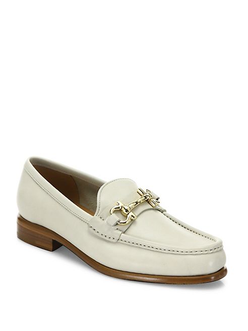 Salvatore Ferragamo - Mason Leather Loafers