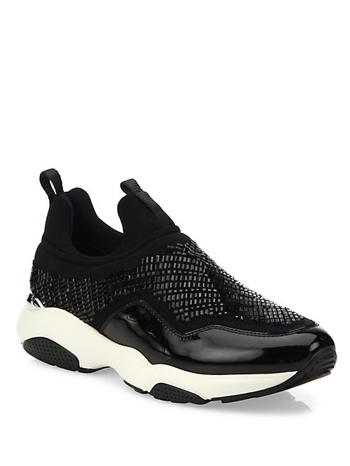 Salvatore Ferragamo - Giolly Crystal Sneakers