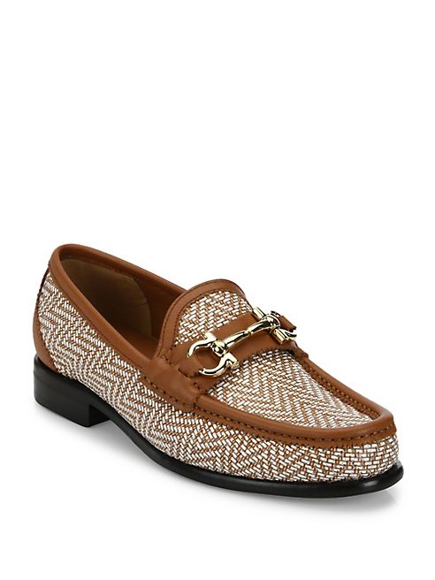 Salvatore Ferragamo - Mason Leather Twist Loafers