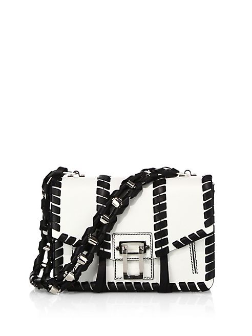 Proenza Schouler - Hava Whipstitched Leather Chain Shoulder Bag