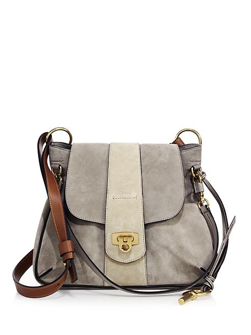 Chloé - Lexa Small Suede Shoulder Bag