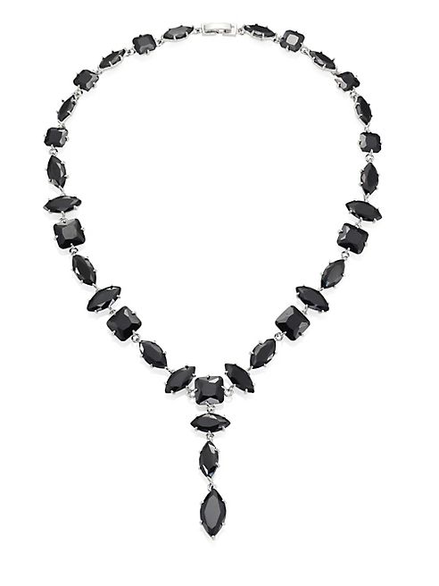 Fallon - Jagged Edge Marquis Y Necklace