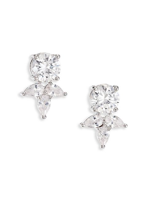 Fallon - Monarch Pointed Cluster Stud Earrings