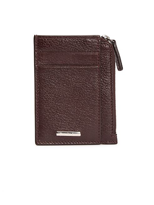 Ermenegildo Zegna - Zipper Leather Card Holder