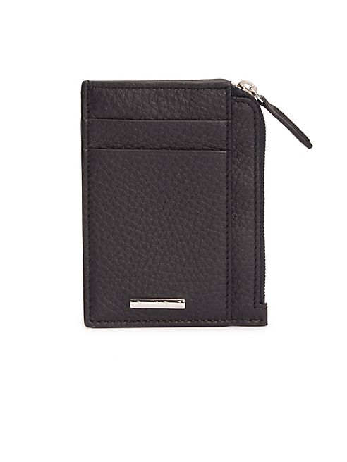 Ermenegildo Zegna - Zipper Leather Card Holder