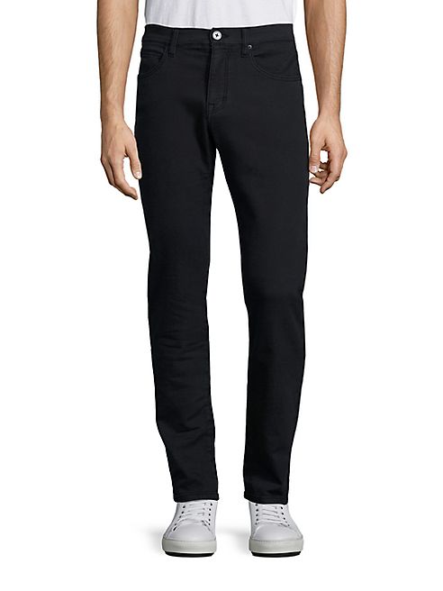 Saks Fifth Avenue Collection - Modern Five-Pocket Knit Stretch Denim Pants