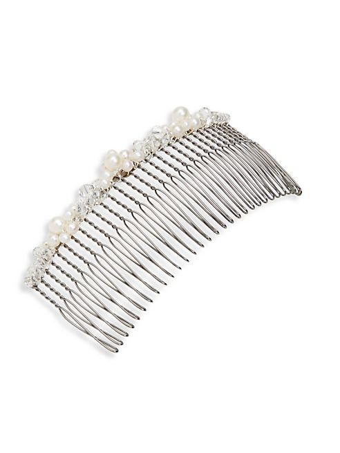 Colette Malouf - Stromboli Fresh Water Pearls Large Wire Comb